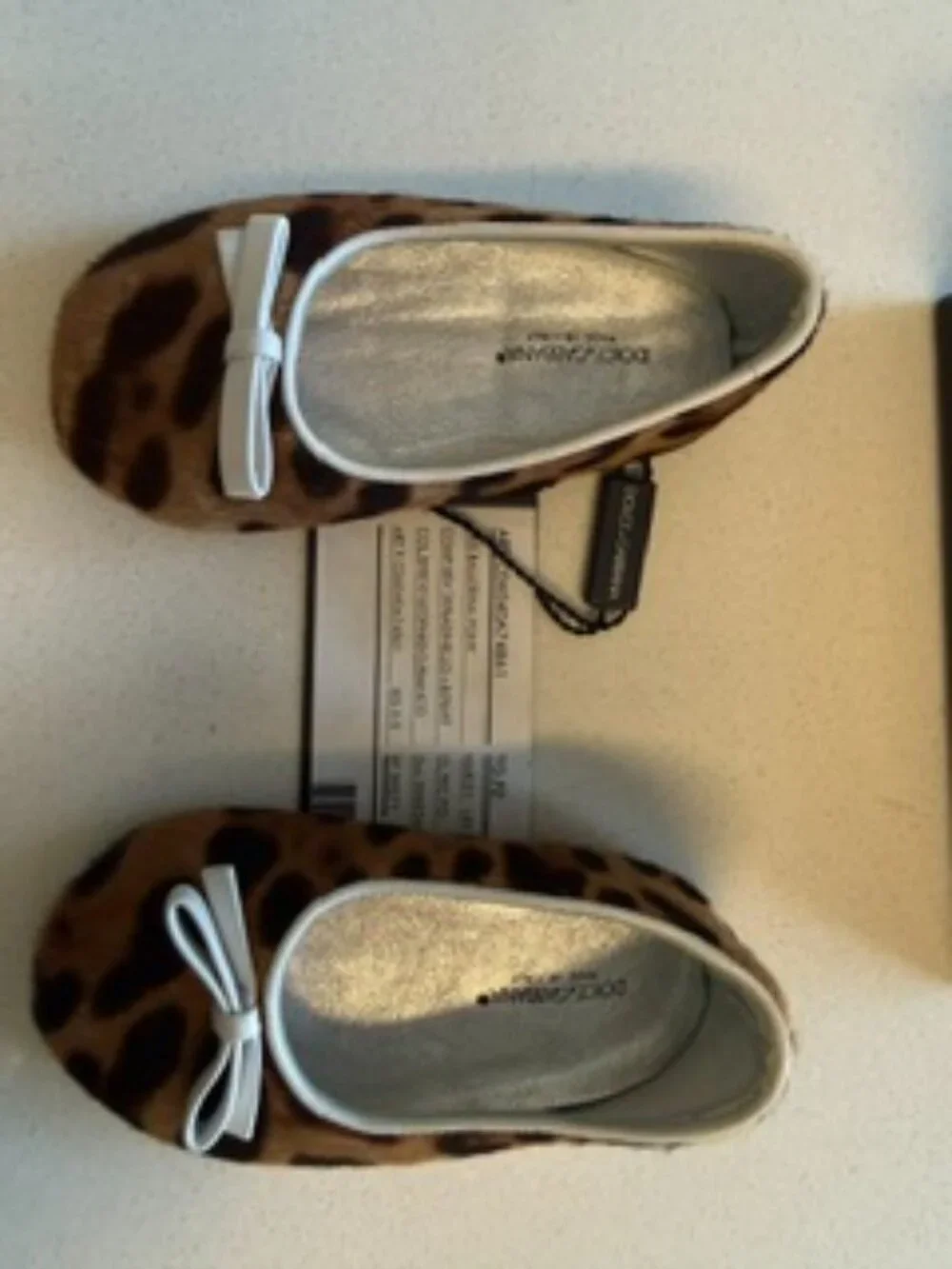 Dolce & Gabbanna Baby Ballerina Pony Shoes